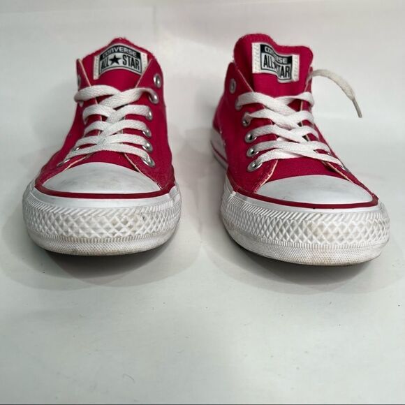 Converse All Star Pink and White Sneakers - Picture 3 of 12